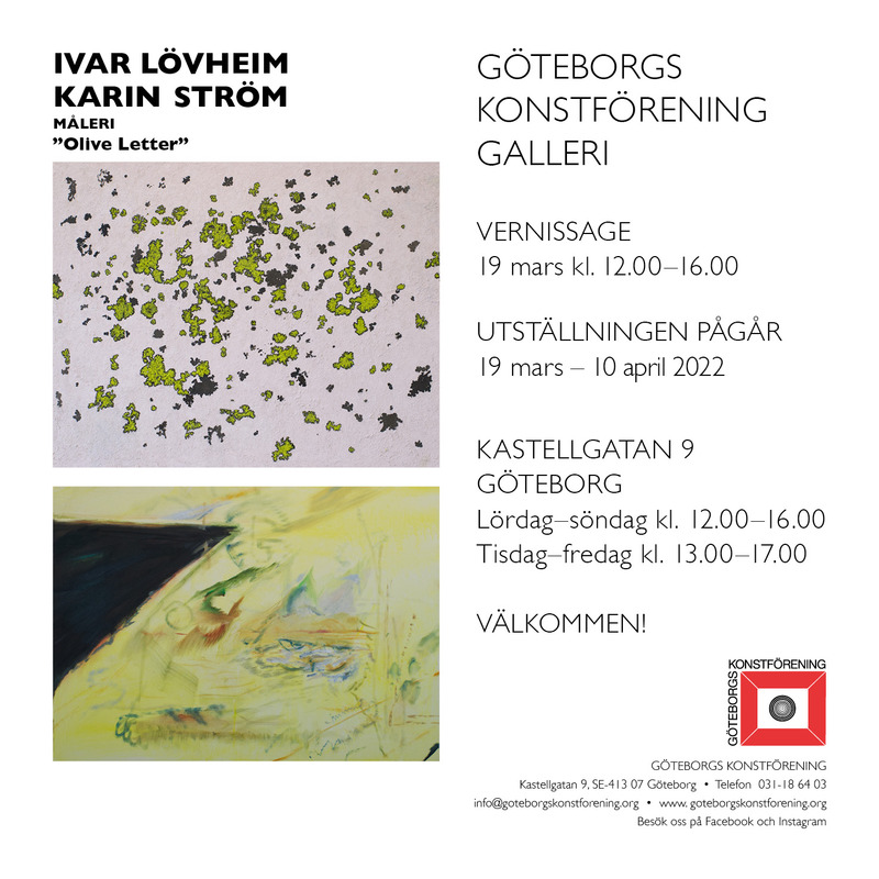 Vernissage Ivar Lövheim & Karin Ström