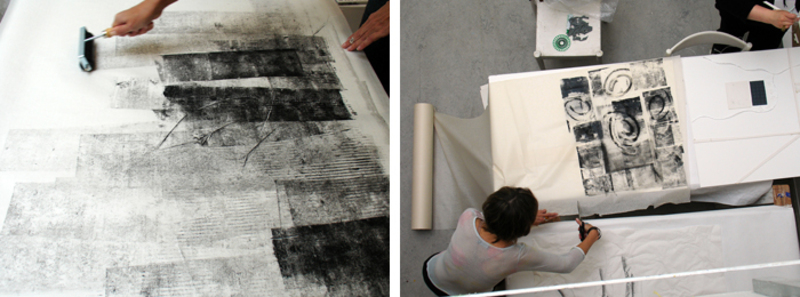 Grafika expriment och tryckprocesser- workshop