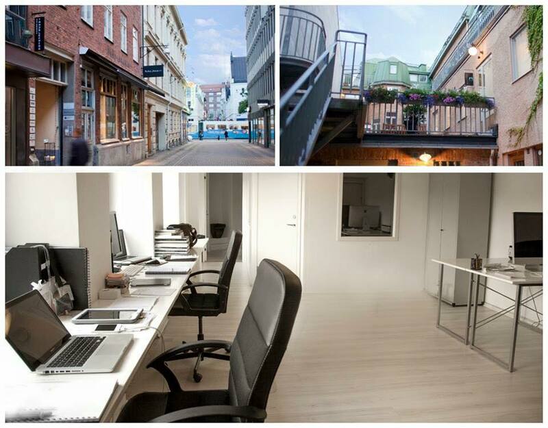 3 kontorsplatser i centrala Göteborg