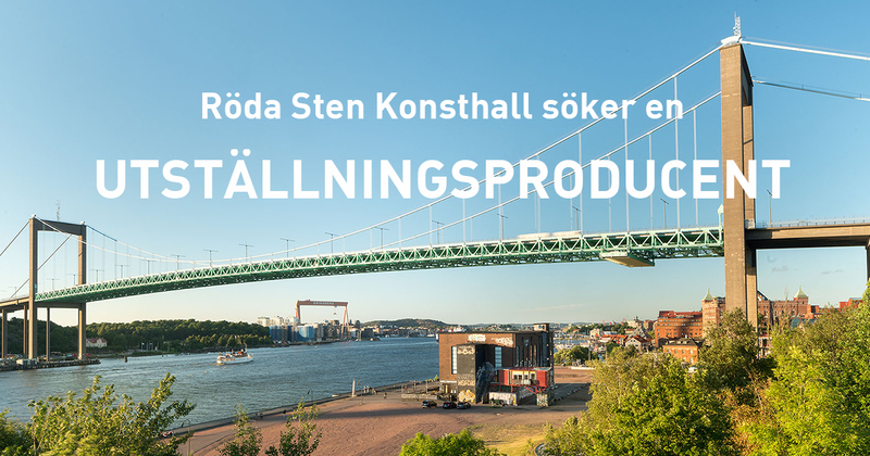 Röda Sten Konsthall söker en utställningsproducent