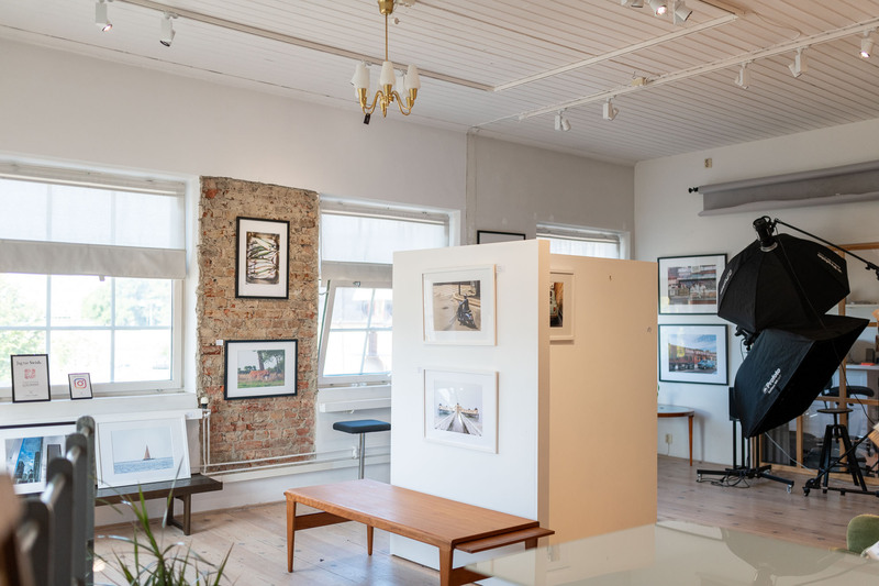 Del i unikt kontor + studio/galleri i Gamlestadens Fabriker