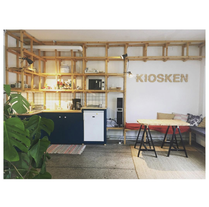 Arbetsplats hos Kiosken Studio