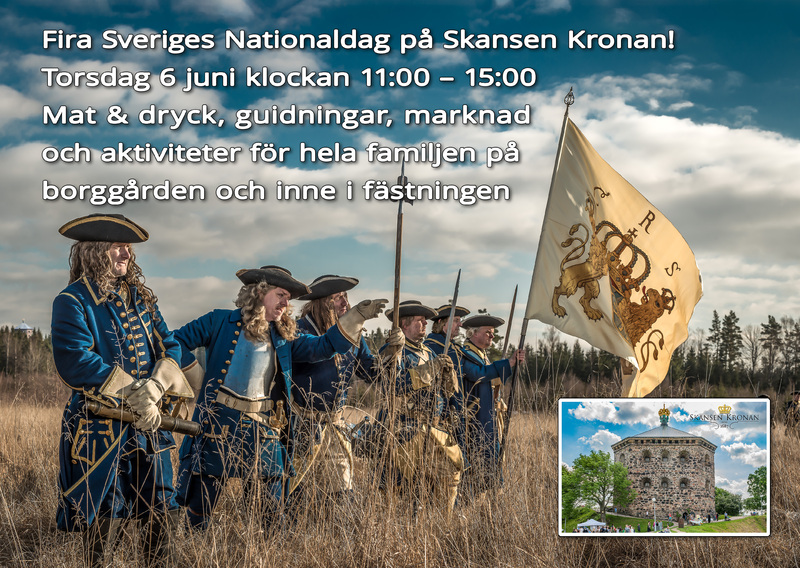 Nationaldagen på Skansen Kronan