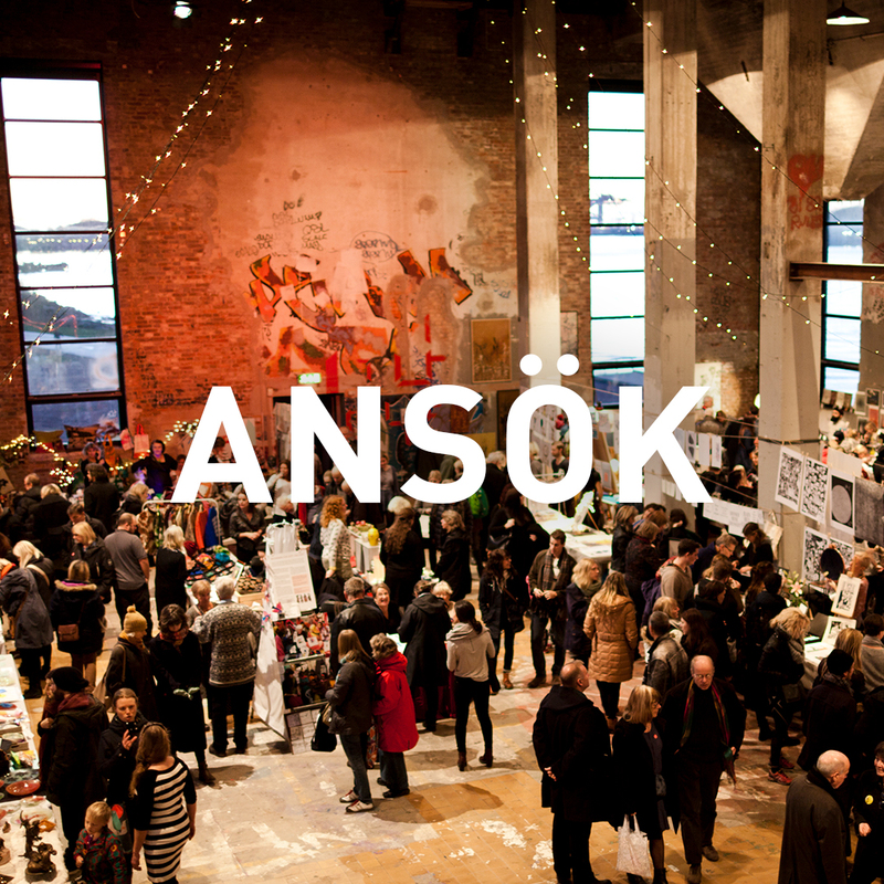 Ansök till Julmarknad på Röda Sten Konsthall