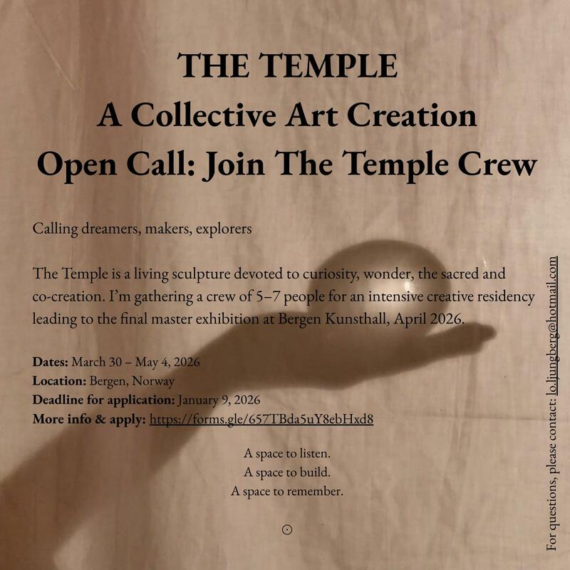 Open Call: Join The Temple Crew