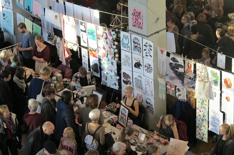 Ansök till Julmarknad för design & konsthantverk på Röda Sten Konsthall!