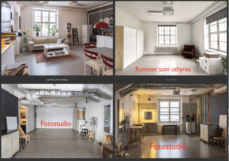 Kontorsplats med fotostudio i Majorna, Göteborg