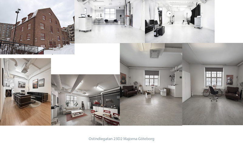 Fotograf plats/studio/kontorsplats i Majorna Göteborg
