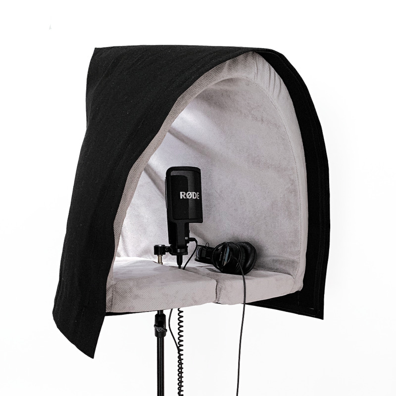 PRODUKTNYHET: Portabel akustikpanel för röstinspelningar