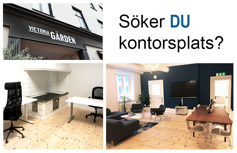 Lediga kontorsplatser i centrala Göteborg