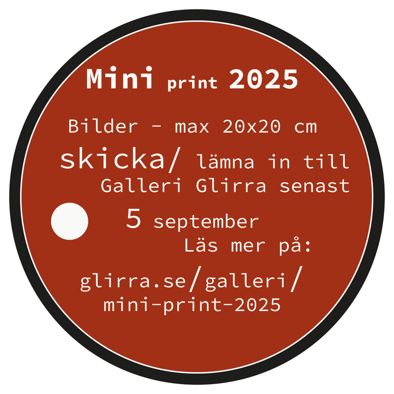 Open Call - Mini Print utställning på Österlen